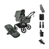 Bugaboo Fox 5 Renew Kinderwagen 2-in-1 - Essential Bundel - Black / Forest Green