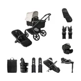 Bugaboo Fox 5 Renew Kinderwagen 4-in-1 - Newborn Bundel - Black / Misty White