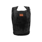 ByKay Tiny Click Carrier Ribbed Velvet Smoky Black