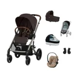 Cybex Balios 3-in-1 Kinderwagen Set L - Chocolate Brown/Beige