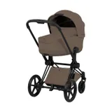 Cybex Priam 5 Style Kinderwagen 2-in-1 - Matt Black/Coconut Brown