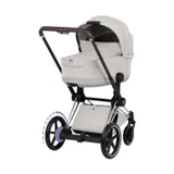 Cybex e-Priam 5 Style Kinderwagen 2-in-1 - Chrome Brown/City Grey