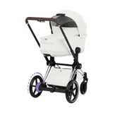 Cybex e-Priam 5 Style Kinderwagen 2-in-1 - Chrome Brown/Off White