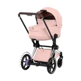 Cybex e-Priam 5 Style Kinderwagen 2-in-1 - Chrome Brown/Peach Pink
