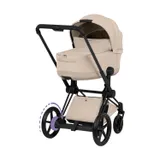 Cybex e-Priam 5 Style Kinderwagen 2-in-1 - Matt Black/Cozy Beige