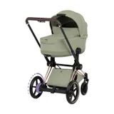 Cybex e-Priam 5 Style Kinderwagen 2-in-1 - Rosegold/Sage Green