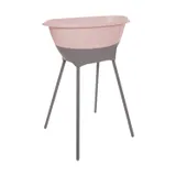 Luma Badje + Badstandaard - Blush Pink/Chalk Brown