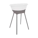 Luma Badje + Badstandaard - White/Chalk Brown