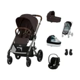 Cybex Balios 3-in-1 Kinderwagen Set L - Chocolate Brown/Brown