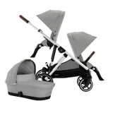 Cybex Duowagen Gazelle S Stone Grey - Mid Grey