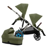 Cybex E-Gazelle S DUO kinderwagen 3-in-1 Moss Green