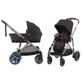 Cybex E-Gazelle S Kinderwagen 2-in-1 Chocolate Brown