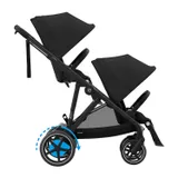 Cybex E-Gazelle S DUO kinderwagen 3-in-1 Moon Black/Black