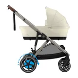 Cybex E-Gazelle S Kinderwagen 2-in-1 - Taupe - Seashell Beige / Light Beige 