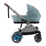 Cybex E-Gazelle S Kinderwagen 2-in-1 -Stormy Blue/Light Blue