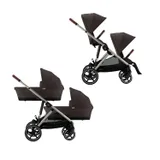 Cybex E-Gazelle S Twin Kinderwagen Chocolate Brown