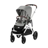 Cybex Gazelle S Kinderwagen - Silver - Stone Grey / Mid Grey