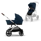 Cybex Kinderwagen Gazelle S Ocean Blue - Navy Blue + Reiswieg