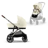 Cybex Kinderwagen Gazelle S Seashell Beige - Light Beige + Reiswieg