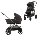 Cybex Kinderwagen Gazelle S Chocolate Brown + Reiswieg