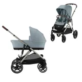 Cybex Gazelle S Kinderwagen 2-in-1 - Taupe - Stormy Blue / Light Blue