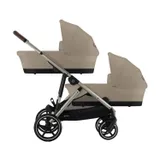 Cybex Tweelingwagen Gazelle S Almond Beige - Beige