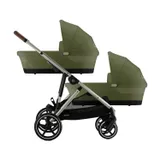 Cybex Tweelingwagen Gazelle S Mos Green