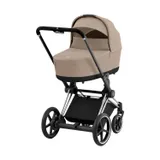 Cybex Kinderwagen 2-in-1 e-Priam 4 Chrome Black / Chrome - Cozy Beige