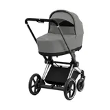 Cybex Kinderwagen 2-in-1 e-Priam 4 Chrome Black / Chrome - Mirage Grey