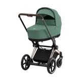 Cybex Kinderwagen 2-in-1 e-Priam 4 Rosegold - Leaf Green