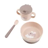 Done By Deer Foodie First Meal Set Happy Clouds Powder