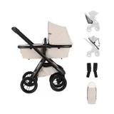 Dubatti One E6 Kinderwagen 2-in-1 - Black / Tofu Grey