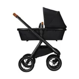 Dubatti One E5 Kinderwagen 2-in-1 Black Frame Black/Cognac