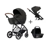 Puck Combi-Kinderwagen 3-in-1 Carl Donkergroen