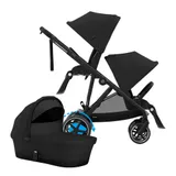 Cybex E-Gazelle S DUO kinderwagen 3-in-1 Moon Black/Black