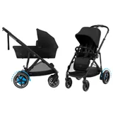 Cybex E-Gazelle S Kinderwagen 2-in-1 Moon Black/Black