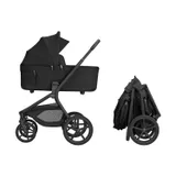 Kikkaboo Goya Kinderwagen 2-in-1 - Platinum Noir