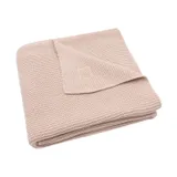 Jollein Basic Knit Ledikantdeken - 100 x 150 cm - Wild Rose