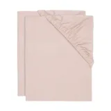 Jollein Wieghoeslaken Jersey Wild Rose 40/50 x 80/90 cm 2-Pack