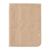 Jollein Jungle Jambo Ledikantdeken - 100 x 150 cm - Biscuit / Oatmeal 