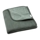 Jollein Jungle Jambo Wiegdeken - 75 x 100 cm - Ash Green / Laurel