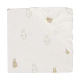 Jollein Wieghoeslaken Jersey Happy Miffy Nougat 40/50 x 80/90 cm