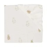 Jollein Ledikanthoeslaken Jersey Happy Miffy Nougat 60 x 120 cm