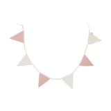 Jollein Vlaggenlijn Wild Rose / Ivory 200 x 17 cm