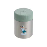 Lässig Tiny Team Dog Food Jar RVS - Groen