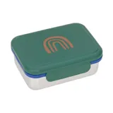 Lässig Lunchbox Roestvrij Staal Little Gang Rainbow Green
