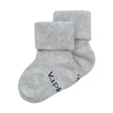 KipKep Blijf-Sokjes - Newborn/Premature - 1-Pack - Grey