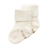 KipKep Blijf-Sokjes - Newborn/Premature - 1-Pack - OffWhite