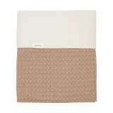Koeka Wiegdeken Cotton Fleece Wafel Amsterdam Caffe 75 x 100 cm