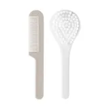 Luma Kam & Borstel - Nylon - Wit